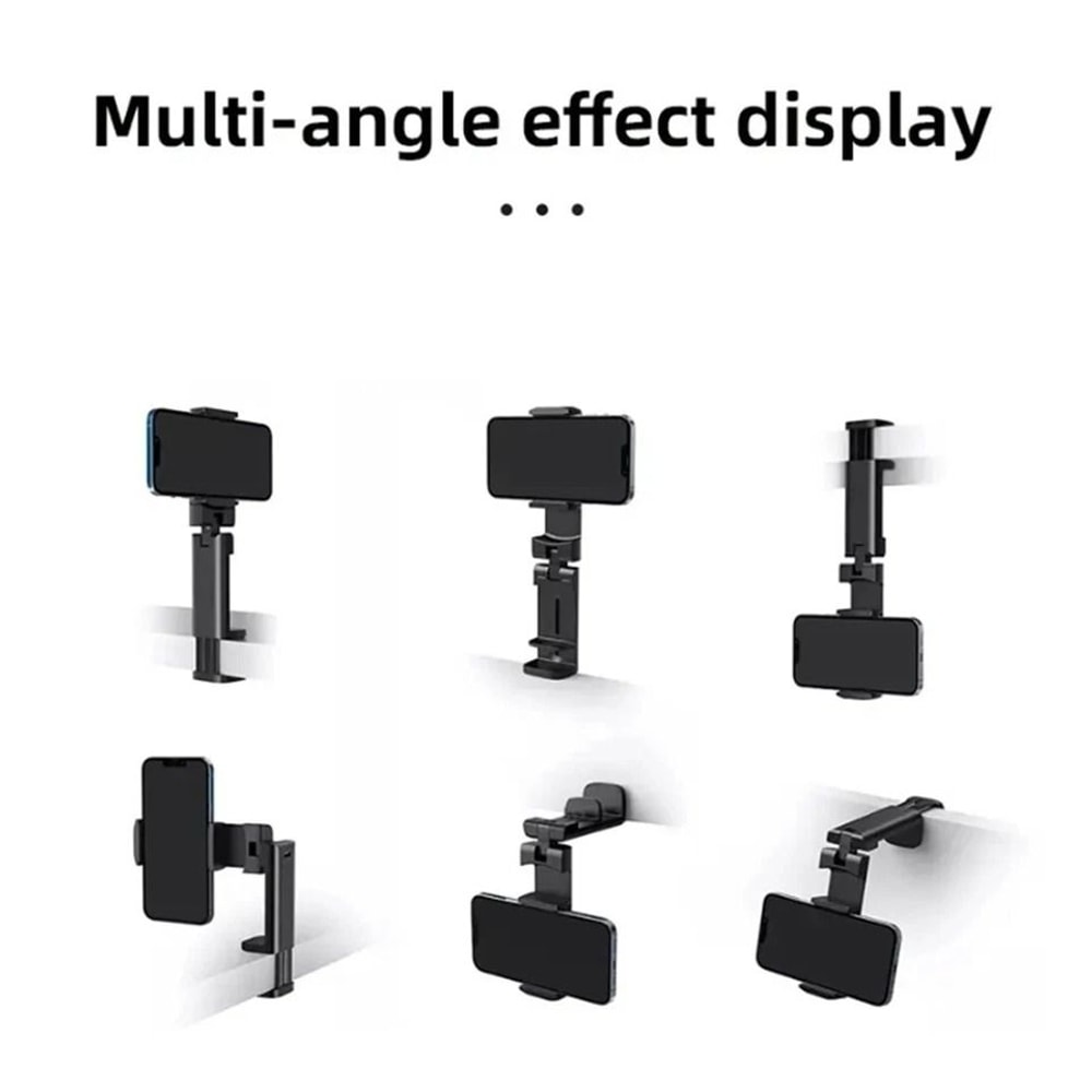 Travel Phone Holder Mount Airplane Seat Tray Luggage Handle Desk Clip HandsFree 4