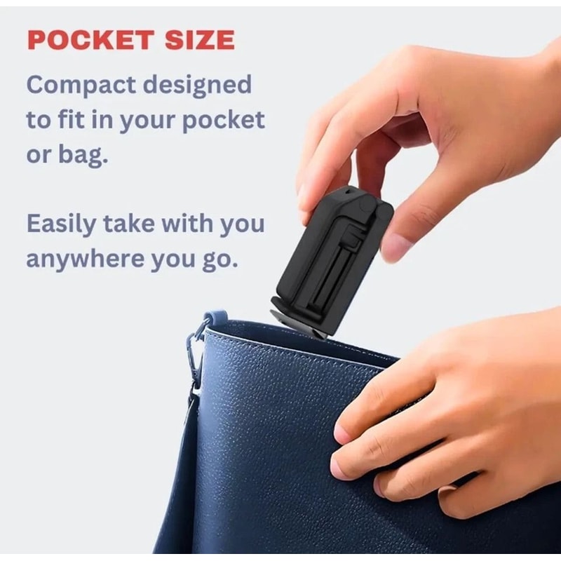 Travel Phone Holder Mount Airplane Seat Tray Luggage Handle Desk Clip HandsFree 6