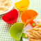 ClipOn Dip Bowls Set Chip Dip Snack Serving Bowls With Sauce Holders 3