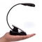 ClipOn LED Reading Light For Book And Laptop Flexible BatteryPowered Adjustable Lamp 1