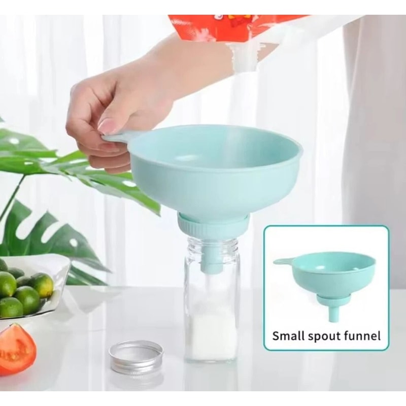 Wide Mouth Kitchen Funnel Jar Filler Strainer Spout For Canning Mason Jars 2