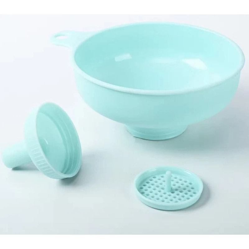 Wide Mouth Kitchen Funnel Jar Filler Strainer Spout For Canning Mason Jars 4