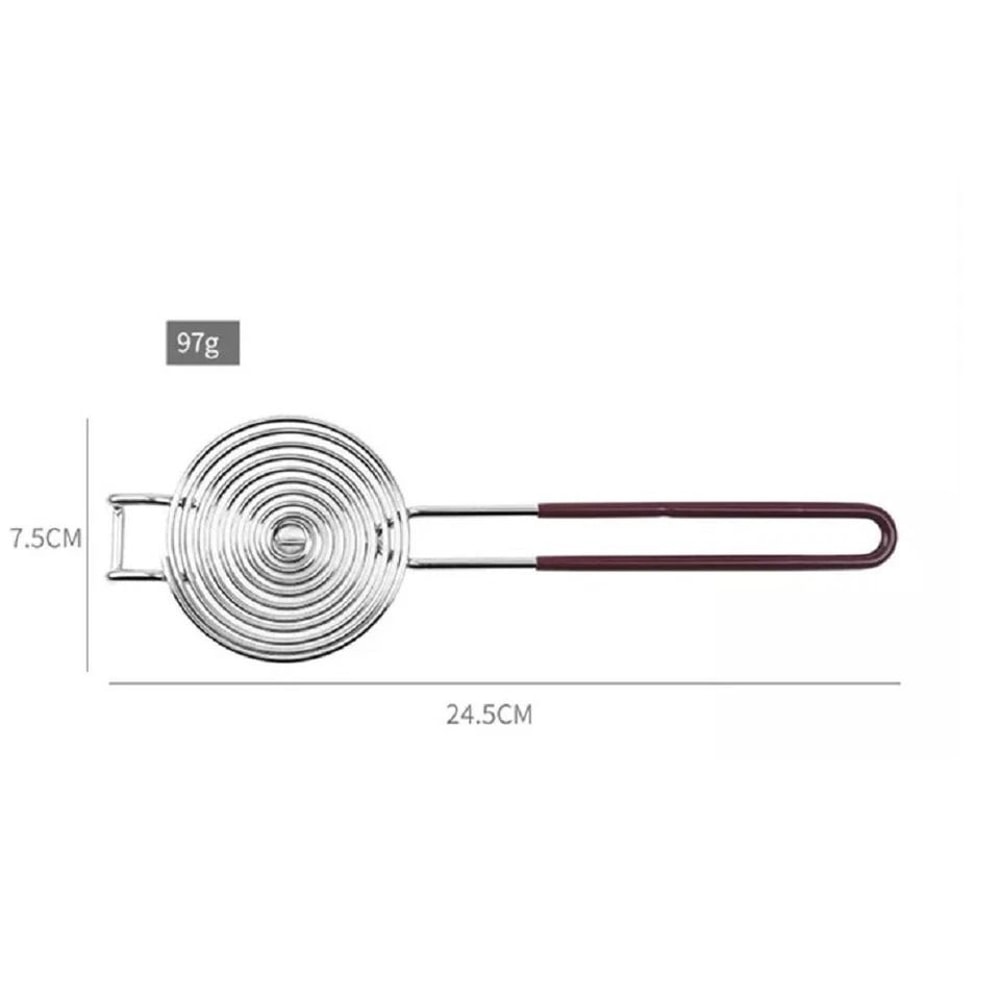 Stainless Steel Egg Separator And Yolk White Sifter Tool For Baking And Cooking 2