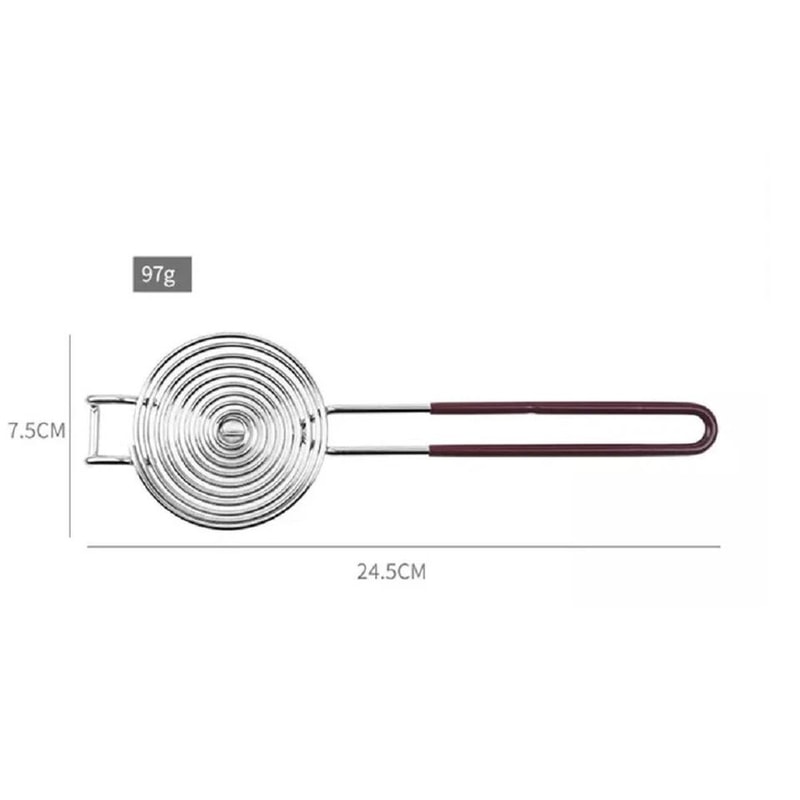 Stainless Steel Egg Separator And Yolk White Sifter Tool For Baking And Cooking 2