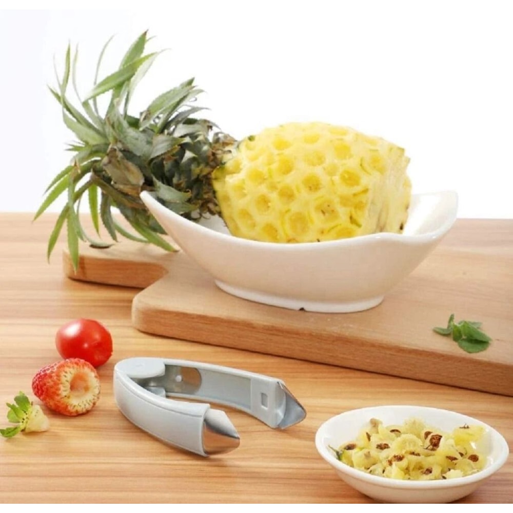 Pineapple Eye Remover Strawberry Huller Kitchen Tool For Effortless Fruit Prep 3