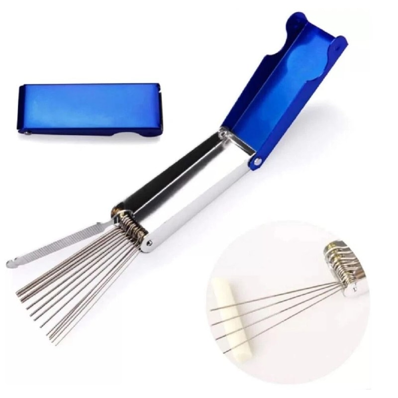 Guitar Nut Slotting File Kit Precision Luthier Nut Saw DIY String Slotting Tool Set 0