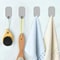 Heavy Duty Self Adhesive Hooks Stainless Steel No Drill Wall Hooks For Home Office 2
