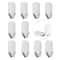 Heavy Duty Self Adhesive Hooks Stainless Steel No Drill Wall Hooks For Home Office 4