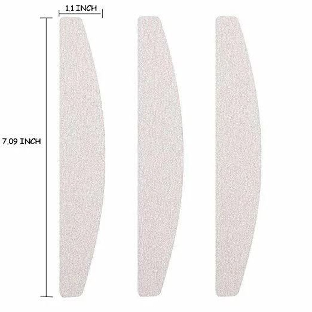 Professional Dual Grit Nail Files Grit Emery Boards For Manicure Pedicure 2