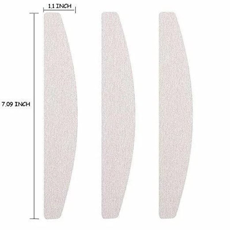 Professional Dual Grit Nail Files Grit Emery Boards For Manicure Pedicure 2