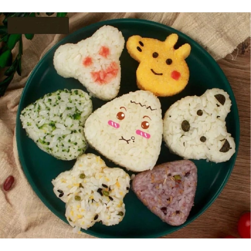Rice Ball Mold Onigiri Mold Set 5