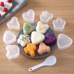 rice ball mold & onigiri mold set