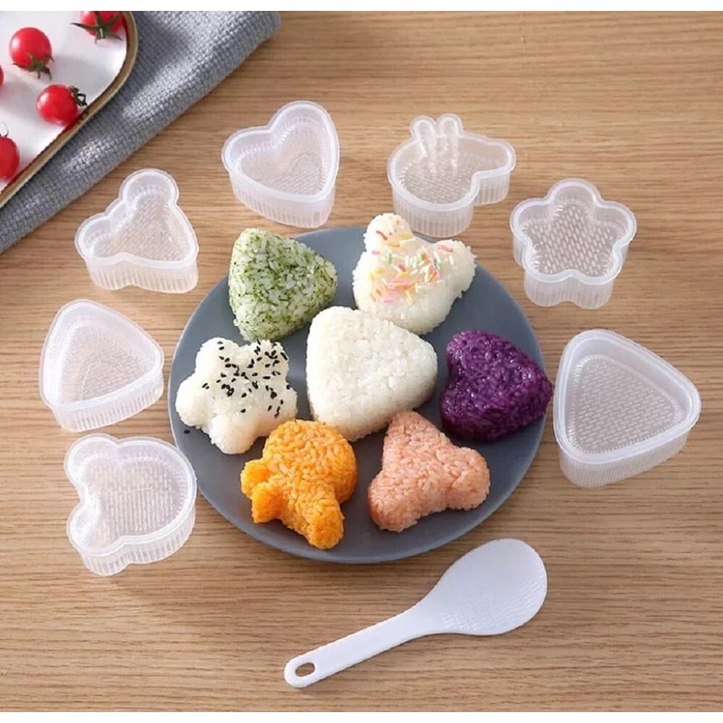 Rice Ball Mold Onigiri Mold Set 0