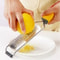 Premium Stainless Steel Zester And Lemon Grater Perfect For Cheese Citrus And Parmesan Shredding 0