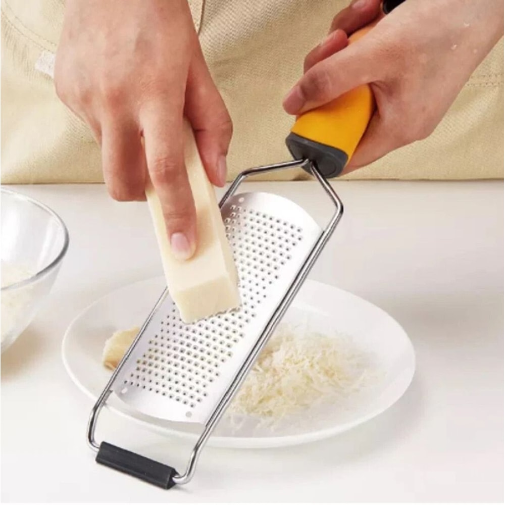 Premium Stainless Steel Zester And Lemon Grater Perfect For Cheese Citrus And Parmesan Shredding 2