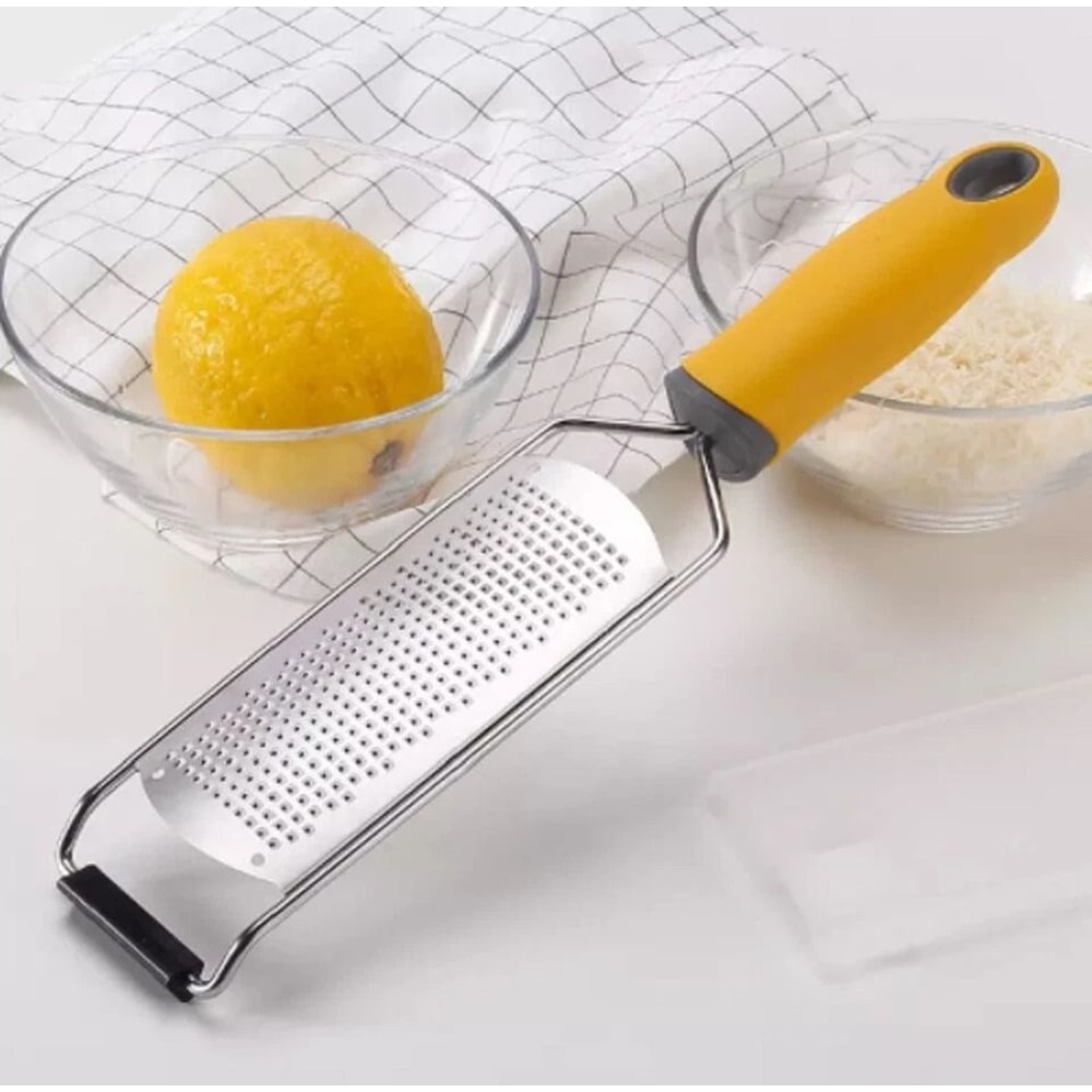 Premium Stainless Steel Zester And Lemon Grater Perfect For Cheese Citrus And Parmesan Shredding 6