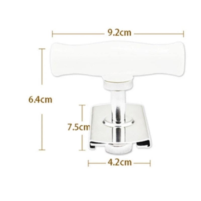 Adjustable Stainless Steel Jar Opener Ergonomic Lid Bottle Cap Remover For Seniors 2