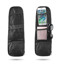 car seat back organizer mesh storage bag multi pocket hanging holder for organized travel