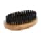 Soft Boar Bristle Beard Brush Mustache Grooming With Wooden Handle 2