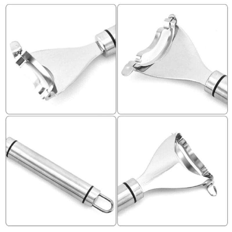 Stainless Steel Corn Cob Peeler Kernel Stripper And Cutter Remover Tool 2