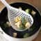 Long Handle Scoop Colander Set Kitchen Strainers For Draining Pasta Vegetables More 3