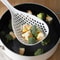 Long Handle Scoop Colander Set Kitchen Strainers For Draining Pasta Vegetables More 3