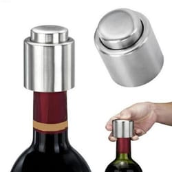 wine bottle stopper, vacuum seal freshness preserver leak-proof airless plug