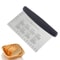 Professional Stainless Steel Bench Scraper Dough Cutter Tool With Measurement Scale For Baking Pi 1