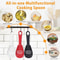 HeatResistant Skimmer Spoon Colander Scoop Set Cooking Strainers For Kitchen 1