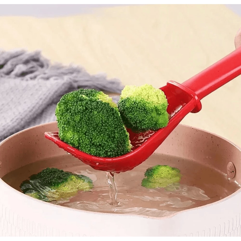 HeatResistant Skimmer Spoon Colander Scoop Set Cooking Strainers For Kitchen 8
