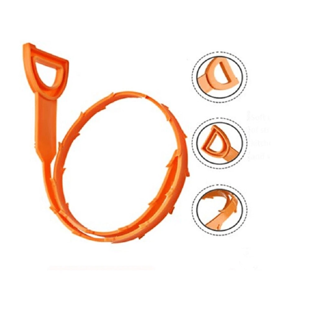 Hair Drain Clog Remover Snake Tool Set For Sink Shower Tub Cleaning 8