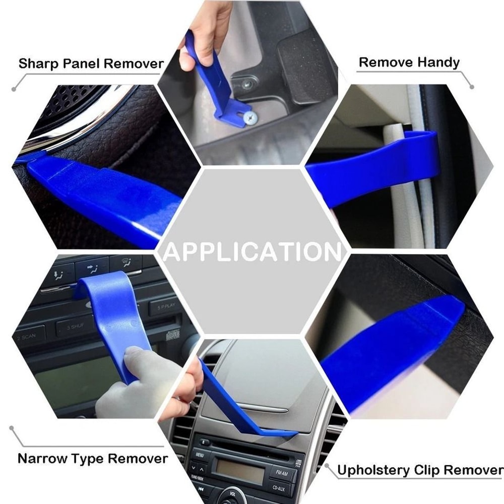 Auto Trim Removal Tool Car Panel Fastener Clip Remover For Doors Dash And Molding 3