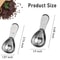 Stainless Steel Coffee Measuring Scoop Short Handle Spoons For Precise Coffee Measurements 1