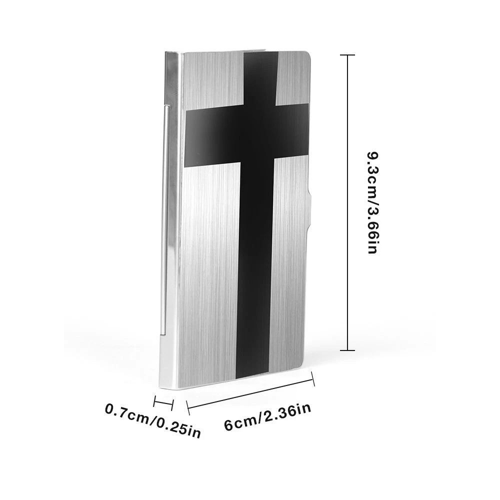 Stainless Steel Slim Wallet For Business Cards And Credit Cards RFIDBlocking Pocket Metal Wallet 4