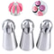 Piping Tips Set Ball Icing Nozzle Stainless Steel Pastry Tips 0