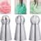 Piping Tips Set Ball Icing Nozzle Stainless Steel Pastry Tips 4