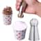 Piping Tips Set Ball Icing Nozzle Stainless Steel Pastry Tips 5