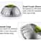 Expandable Vegetable Steamer Basket Stainless Steel Dumpling Steamer Insert For Pots 14