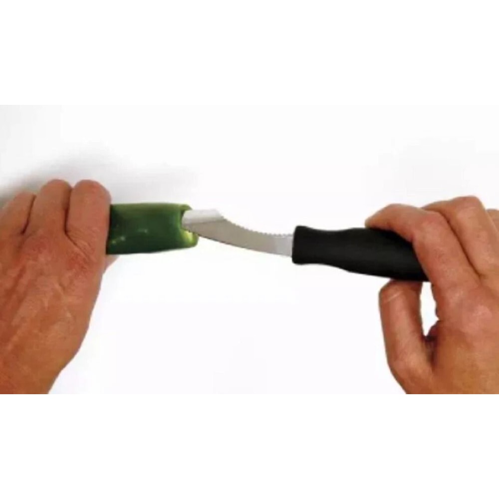 Stainless Steel Corer And Cutter Pepper Seed Remover Kitchen Prep Tool 4