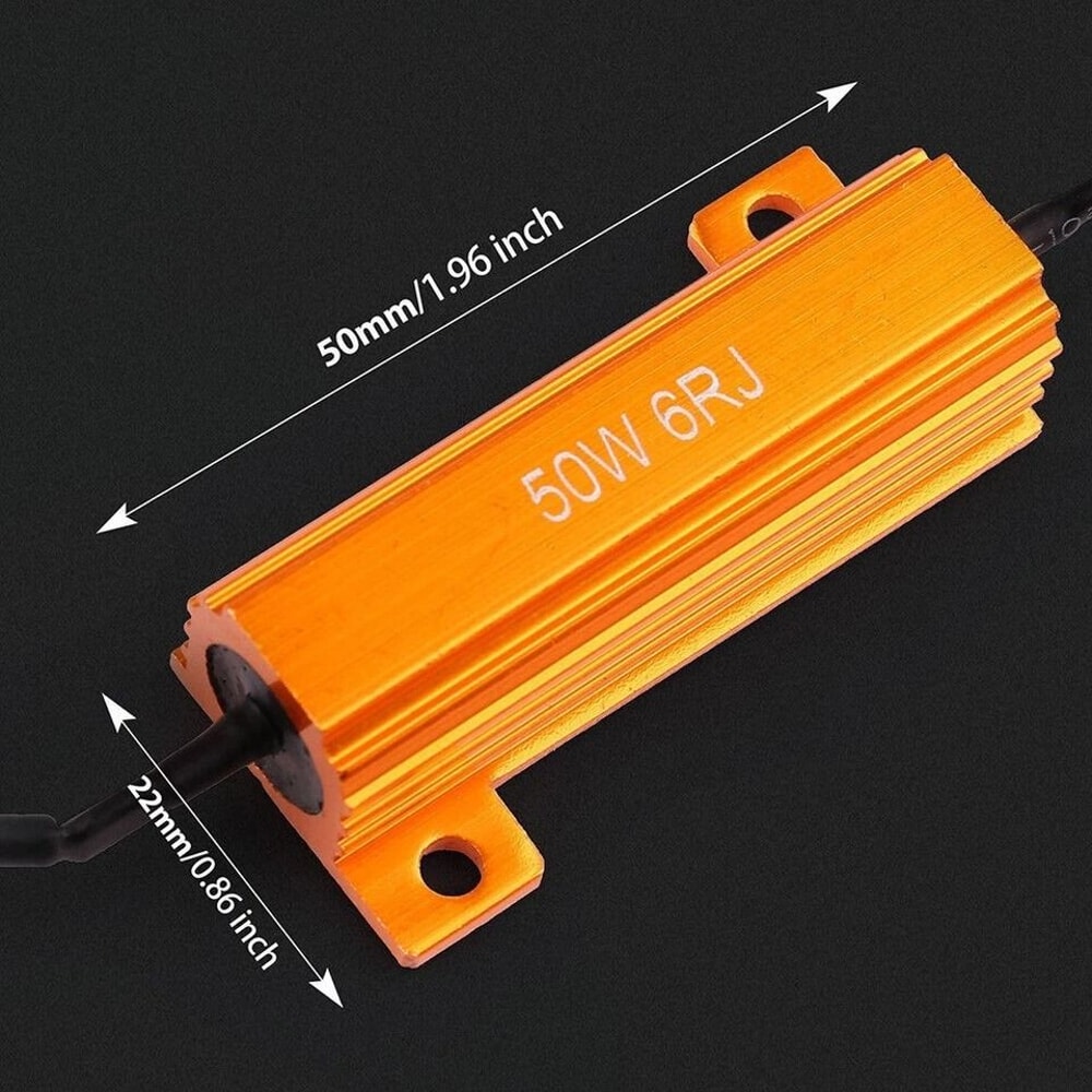 LED Load Resistor Kit For Hyper Flash Fix Turn Signal Decoder 2
