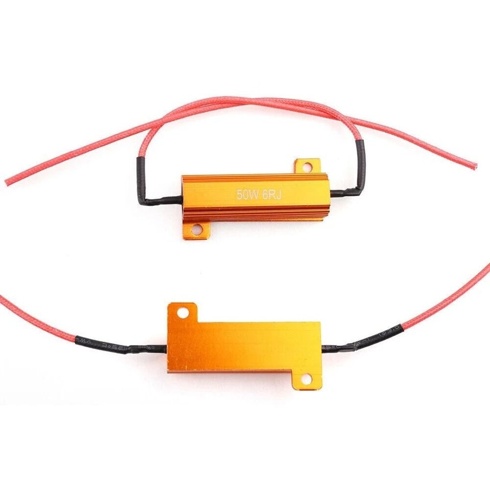 LED Load Resistor Kit For Hyper Flash Fix Turn Signal Decoder 4