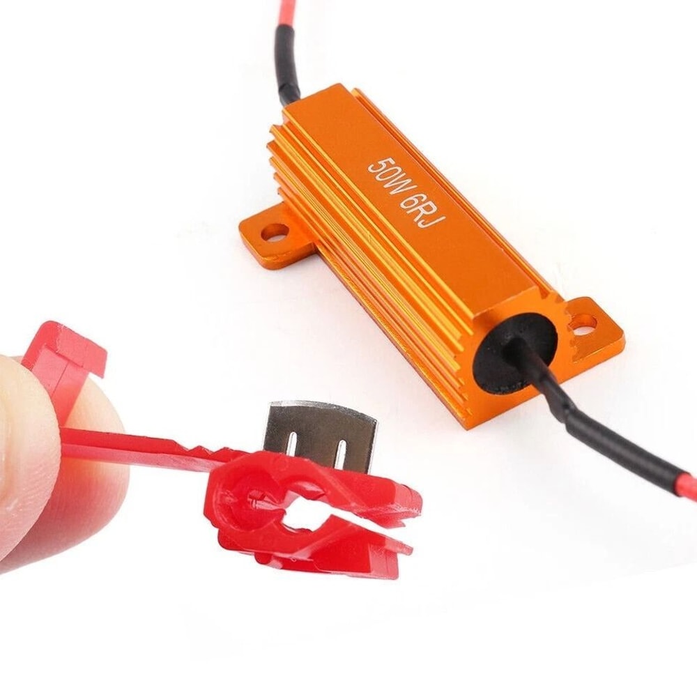 LED Load Resistor Kit For Hyper Flash Fix Turn Signal Decoder 5