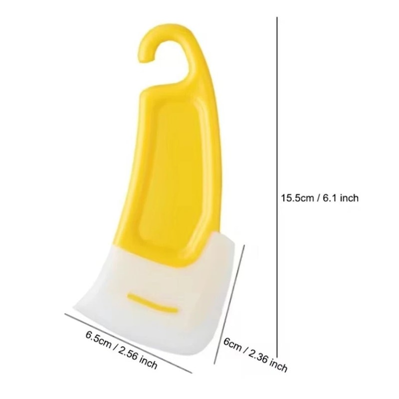 Silicone Pot Scraper Non Scratch Pan Scraper Dish Cleaning Tool Cookware Scraper Pan Scraper For No 3