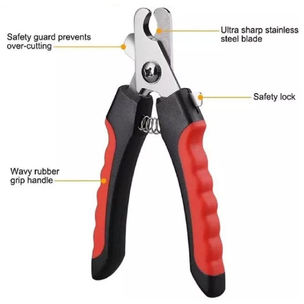 Professional Pet Nail Clipper With Safety Guard For Dogs And Cats 1