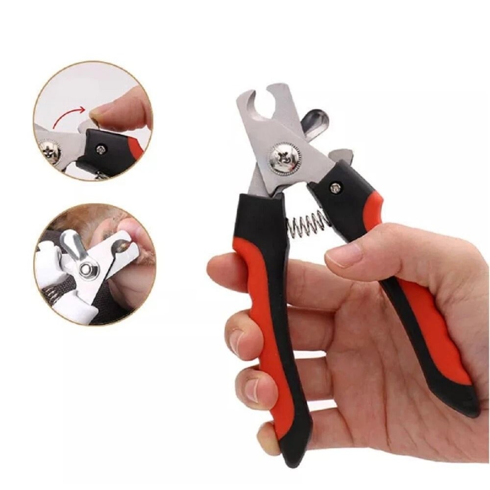 Professional Pet Nail Clipper With Safety Guard For Dogs And Cats 0