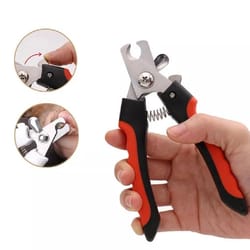professional pet nail clipper with safety guard for dogs and cats