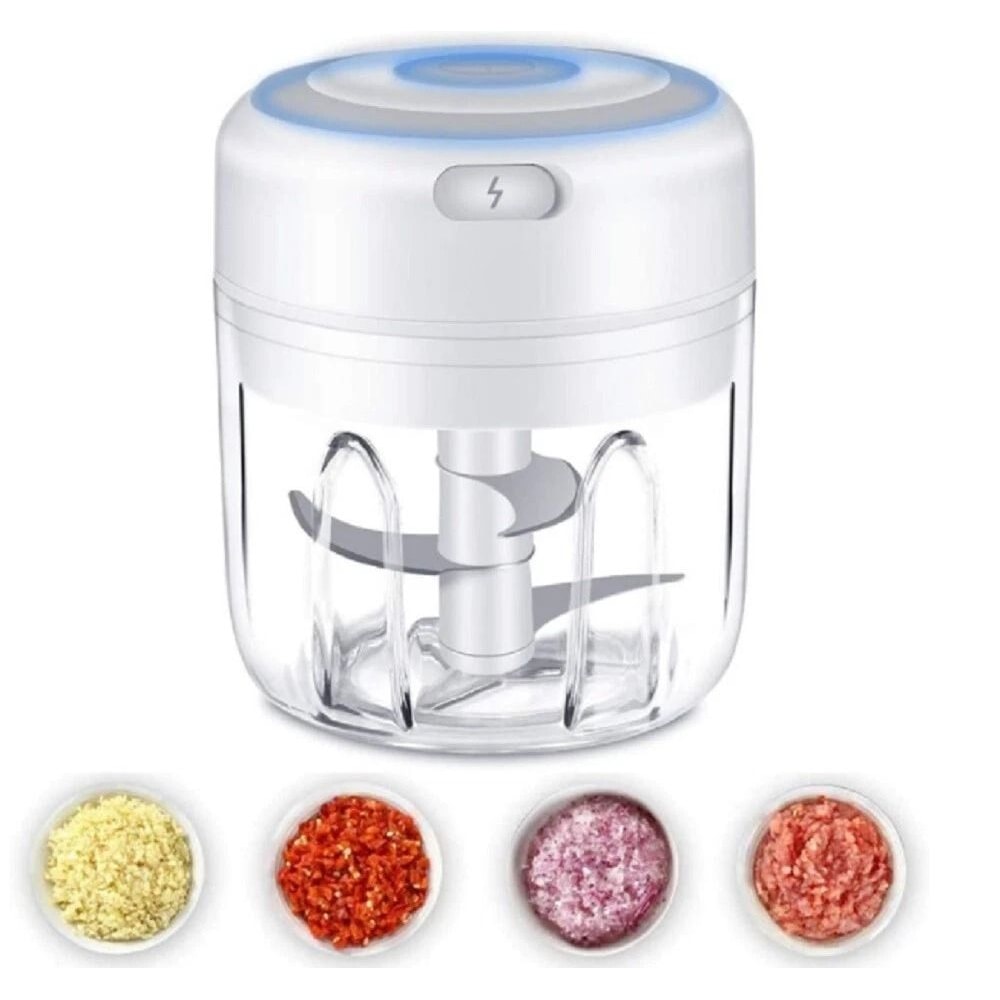 Mini Garlic Chopper Electric Food Processor For Garlic Onion Herbs 0