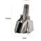 TIKA Stainless Steel Manual Nose Hair Trimmer Battery Free Rotary Grooming Tool 2