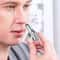TIKA Stainless Steel Manual Nose Hair Trimmer Battery Free Rotary Grooming Tool 3