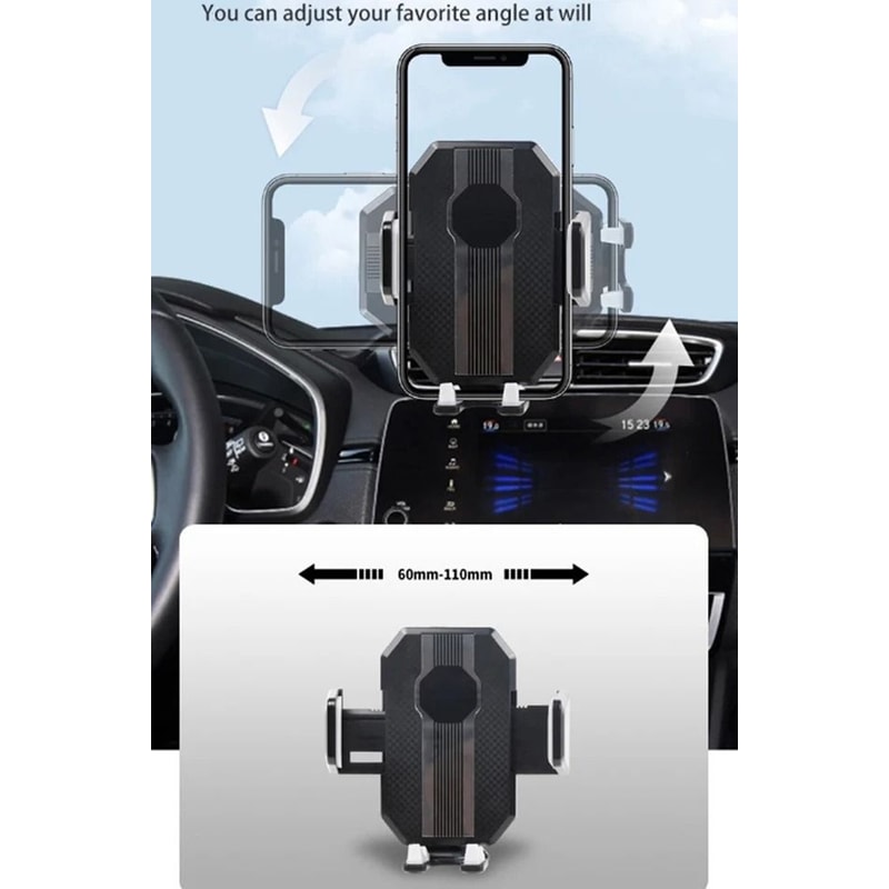 Car Phone Holder Air Vent And Dashboard Mount Rotating Universal Phone Mount 4